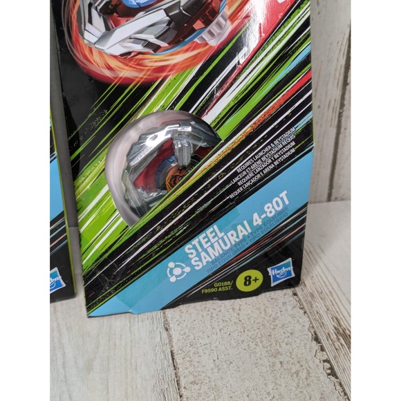 Mixed Beyblade X Top Booster New Sealed Talon Ptera 3-80B, Steel Samurai 4-80T - Picture 3 of 4